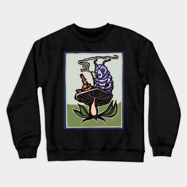 The Caterpillar Crewneck Sweatshirt by JSnipe